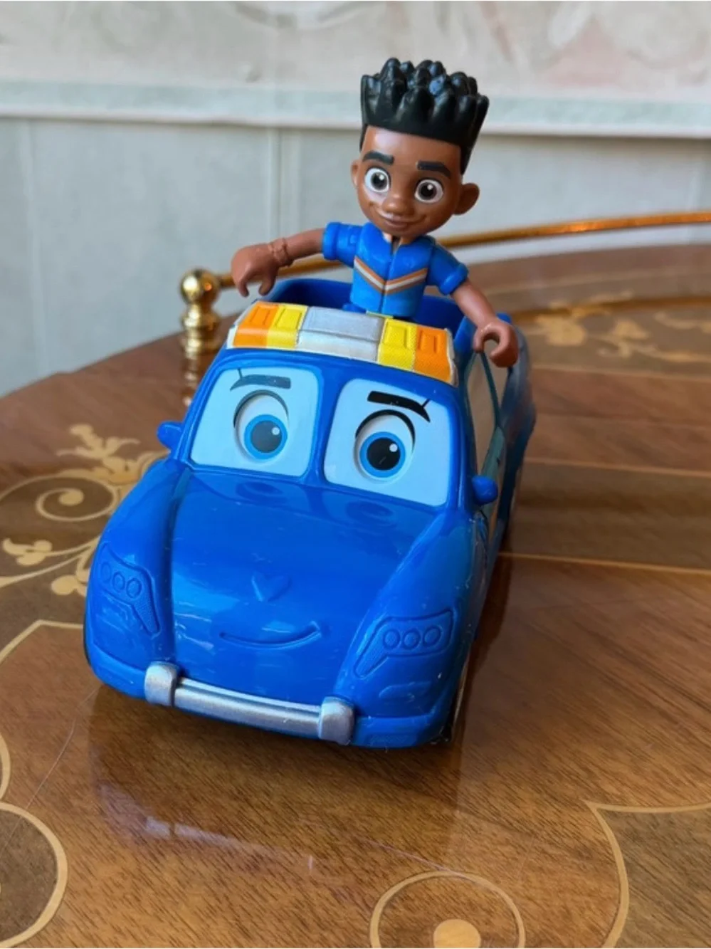 Disney Junior Firebuds Jayden Piston Toy Car & Figure